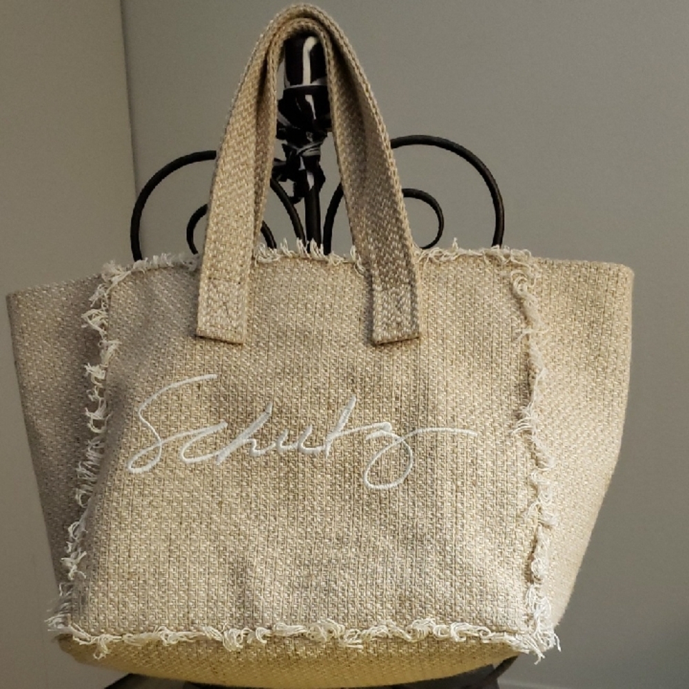 SCHUTZ Tan Tote Bag